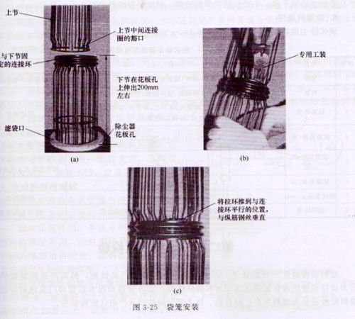 除塵器骨架現(xiàn)場(chǎng)安裝使用常見(jiàn)問(wèn)題